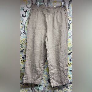 Charter Club Luxury Linen Pants M